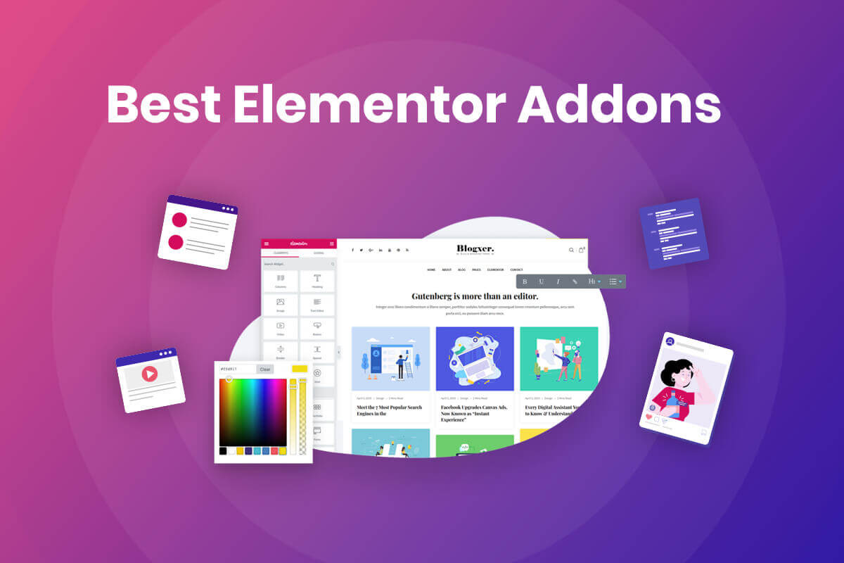 Best Free Elementor addons for WordPress