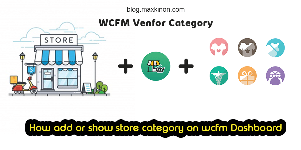 add Vendor category on WCFM Dashboard