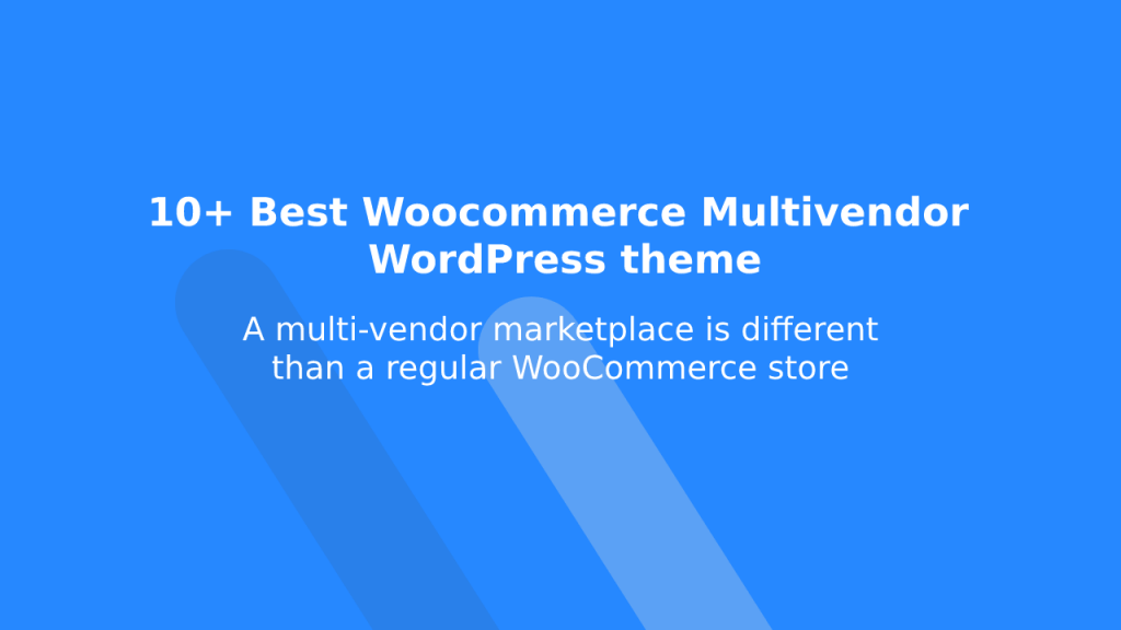 Best Woocommerce Multivendor Wordpress theme